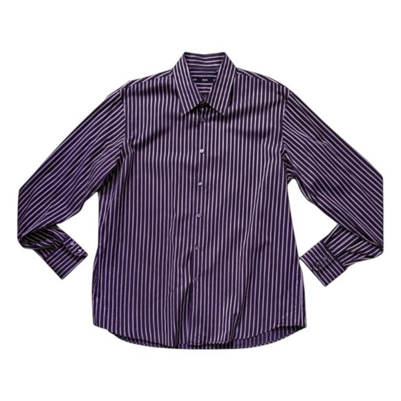 Hugo Boss Purple Shirt | Size 18 - Picture 1 of 3